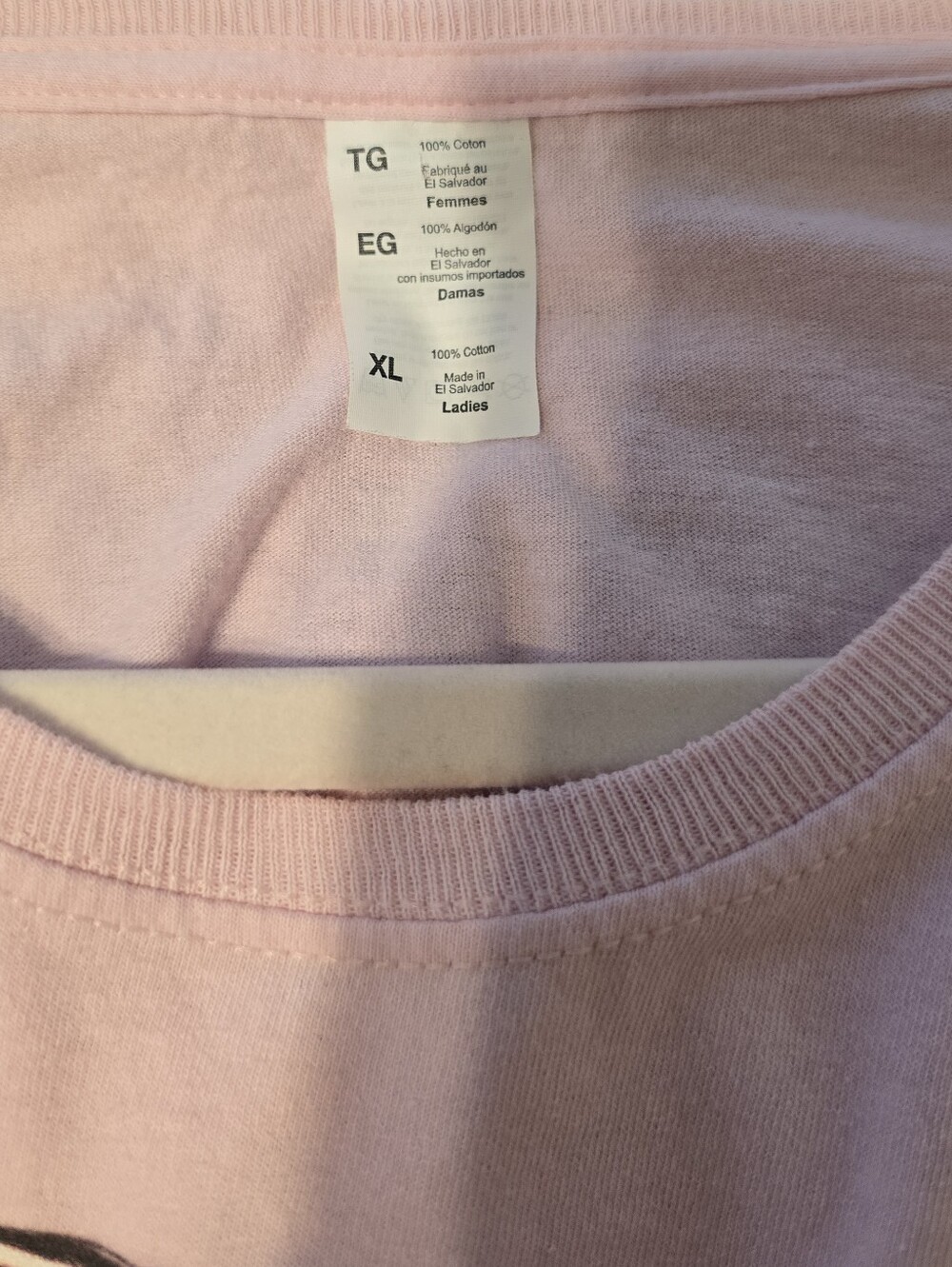 Upcycled Elvis Graphic Tee With Sheer Lace Sleeves, OS - Picture 6 of 6